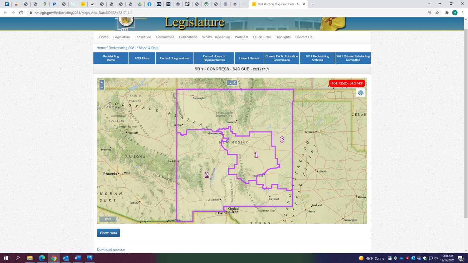 Gov Grisham Signs New Congressional Map Approved By Legislature Las